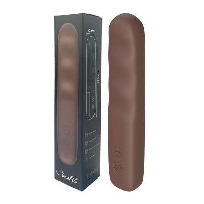 China 16 Vibrations Mini Wand Chocolate Shapes Magic Vibrator for Women, 16 Models Rechargeable Powerful Vibration Magic Wand Personal Massager for sale