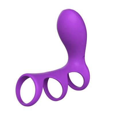 China Male Penis Cock Ring Vibration Sex Toy Men Delay Ejaculation Ring Safe Silicone Longer Penis Ejaculation Delay Penis Building for sale