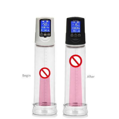 China LCD Display LCD Display Electric Dick Enlarger Pump Enlargement Supplement Erectile Dysfunction Pump Penis Enlargement Products for sale