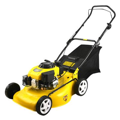 China Self Propelled Mini Reel Gasoline Lawn Mower Anti Skid Gasoline Lawn Mower for sale