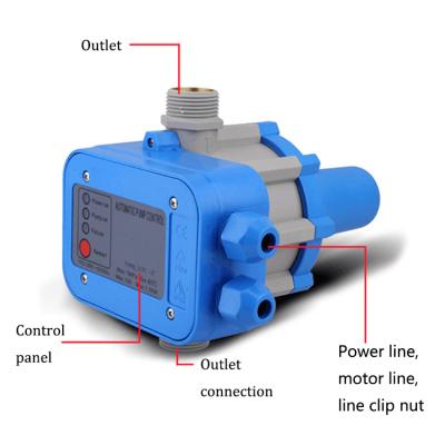 China Water Treatment Solutions 110/230v Hydraulic Automatic Switch Pump Pressure Switch Household Booster Pump Electronic Switch Controller for sale