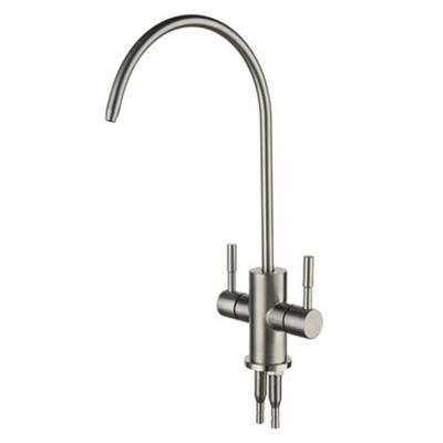 China Metered Faucets SUS304 Stainless Steel Water Filter Faucet Mounted Kitchen Taps Water Filter Kitchen Faucets for sale