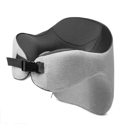 China Portable Folding Adjustable Memory Travel Neck Therapeutic Pillow for sale