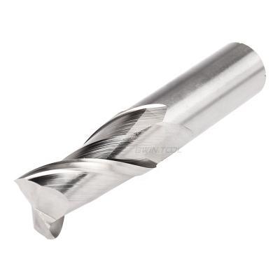 China Bwin Machining Straight End Mill Machining Shank Cnc Cutting Tools Hss End Mill Cutters Cutters for sale