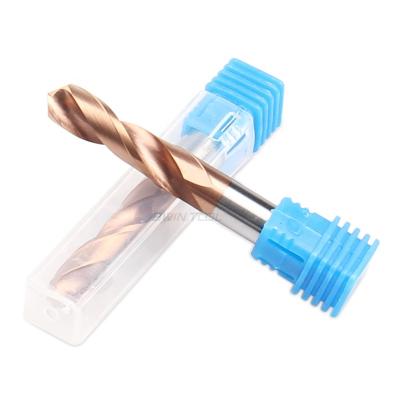 China HRC55 Metal Drilling Coated Straight Integral Alloy Shank Tungsten Shank Tungsten Drilling CNC Ultra Hard High Speed ​​Steel High Speed ​​Drill Bit for sale