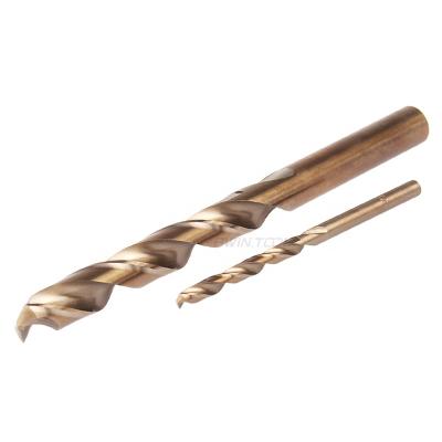 China Metal Drilling BWIN OEM Factory 304 Stainless Steel Straight Shank Twist Drill Bit for Steel and Copper Drilling for sale