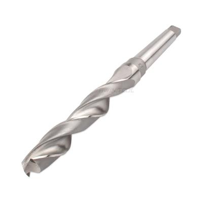 China Metal drilling BWIN OEM manufacturing direct cobalt drill morse stainless steel taper shank high twist drill for sale