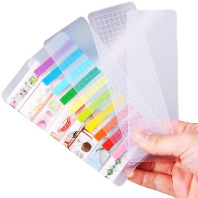 China Europe Custom Design Sticker Gold Foil PVC Sample Card For Washi Tape Cards for sale