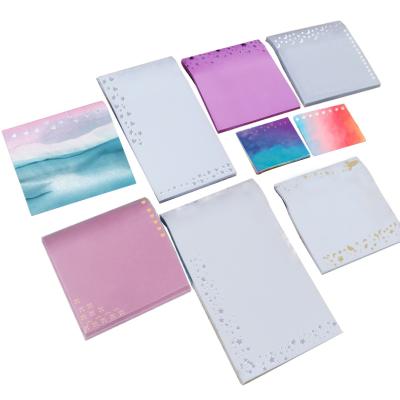 China High Quality Vintage Transparent Reusable Student Note Europe Office Message Vellum Sticky Notes for sale