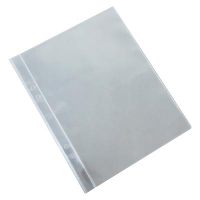 China Recycle OEM Design Modern Rectangle PVC Pages Clear Paper Inner Holes Album Inside Pockets Outline Photo Sleeves for sale