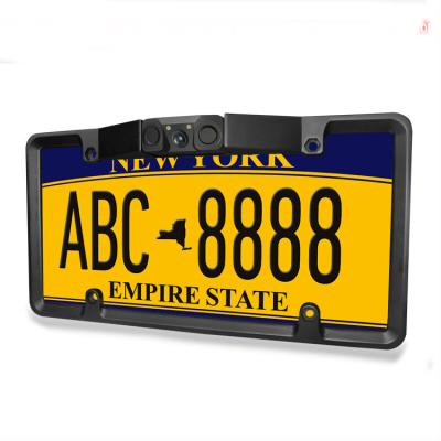 China Stable High Definition License Plate Car Rear View Camera With Parking Sensor for sale