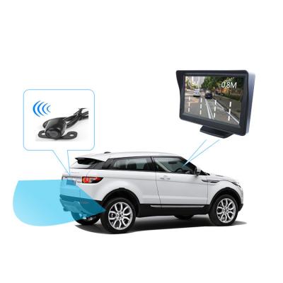 China For Cisbo SB503 4.3inch car system wireless reverse rearview system with 2.4G and 480TV lines backup camera for sale