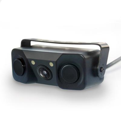 China Rear view camera angle can be adjust 3 in 1 video parking sensor with Speeech reminder for sale