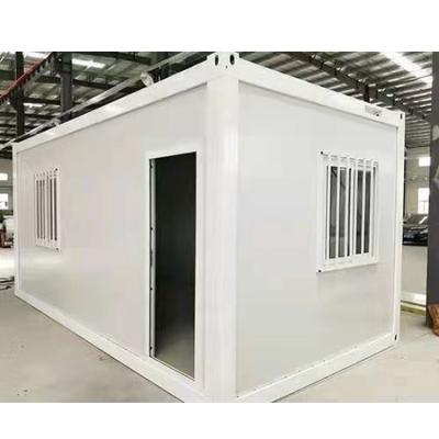 China Modern Steel Prefab Portable Sandwich Panels Construction Container House For Workers for sale