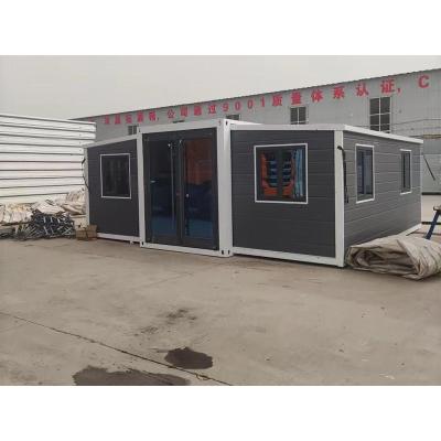 China Modern Prefab House 20ft Two Bedroom Australian Standard Prefab Homes Expandable Living House Container Design for sale