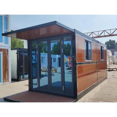 China Australia 20ft Modern Modular Prefab Expandable Container House Expandable Container House for sale