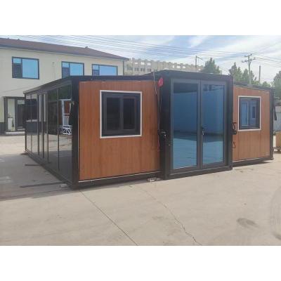 China Modern Wholesale Australian Standards Prefab Two Bedrooms Modular Foldable Portable Expandable Container House Homes for sale