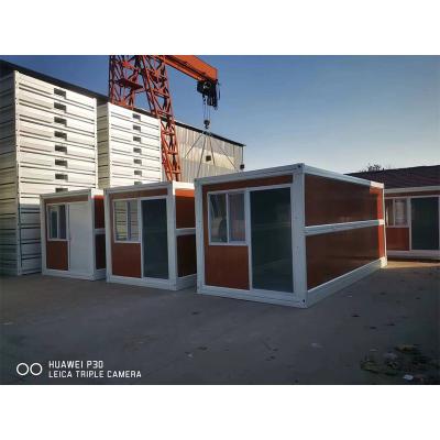 China Newest 20ft Best Modern Selling Folding Prefab Collapsible Portable Prefab Container Houses Home Offices for sale