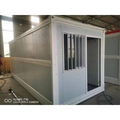 China Modern Portable Mobile Container Cabin House Container House Ready Made Collapsible Folding Prefab Container House for sale