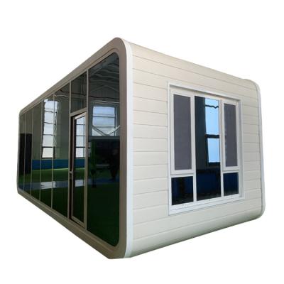 China Modern Cute Container House Popular Apple Booths Interconnected Prefab House For Restaurant Living Office for sale