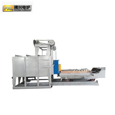 China RT2 Series Energy Saving Trolley Type Resistance Furnace for sale