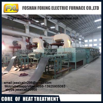 China BA Bright Annealing Line for Stainless Steel Coils for sale