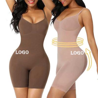 China OEM Breathable Lift Up Butt Lifter Corset Women Seamless Bodysuit Slimming Waist Trainer Shapewear for sale