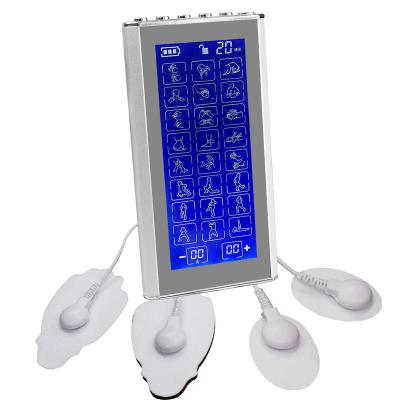 China Body Wholesale Price 24 Modes TEN EMS Unit Dual Channel Muscle Stimulator For Pain Relief Therapy for sale