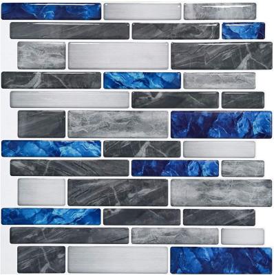 China Simple and easy peel and stick wall tile backsplash stripping stick on tiles kitchen vinyl peel and stick tile backsplash for sale