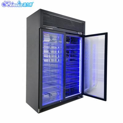 China Single-temperature dry stainless steel high quality beef ager steak meat display refrigerator for sale