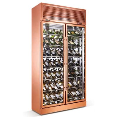 중국 Upright LED Light OEM Wine Cooler Red Wine Cabinet 판매용