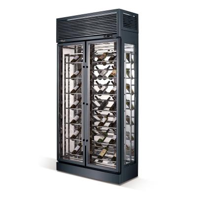 中国 High Quality Luxury Upright LED Light Wine Cooler Wine Cabinet 販売のため