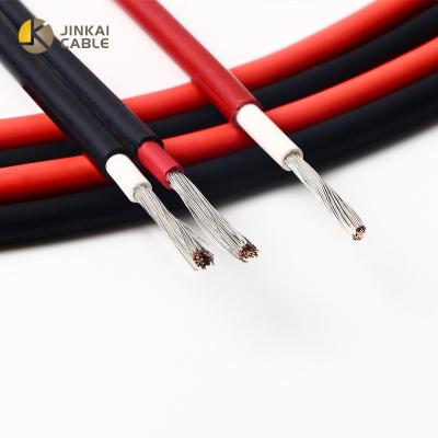 China Power Station OEM 4mm2 DC Electrical Solar Wire Tinned Copper Line DC Conductor PV Cable Solar Photovoltaic Cable for sale