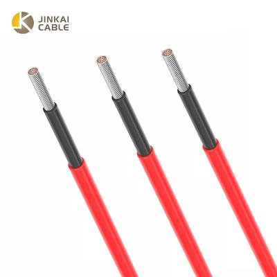 China Power Station Flexible Standard Red Black Bonded Cable Solar Cable Tinned Copper Wire PV Wire For Solar Panels for sale