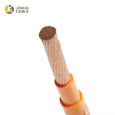 China Super Flexible Welding Cable Connecting And Control Wires Orange10mm2 16mm2 25mm2 35mm2 50mm2 70mm2 95mm2 120mm2 for sale