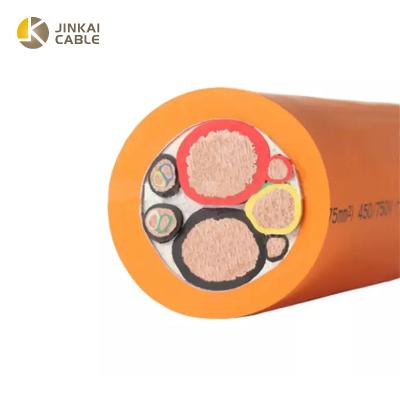 China High Quality Automotive Insulated Electrical Wires Cable Connecting And Control EV Vehicle Charging Strip Cable for sale