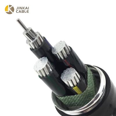 China Construction PVC XLPE Insulated PVC Aluminum Copper Sheatd Under Armored Medium Voltage Power Cable for sale