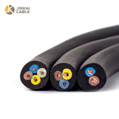 China Connecting And Controlling Wires 2 3 4 5 Core Flexible Royal PVC Cord Rvv Electrical Wire Free Sample for sale