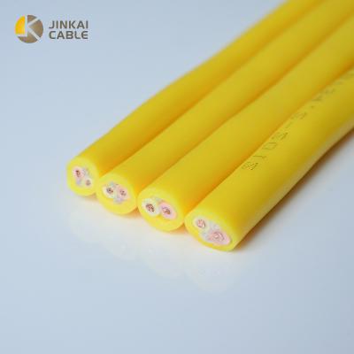 China Construction Waterproof Rov Flame Retardant Halogen Free Lanyard Electric Power Floating Cable for sale