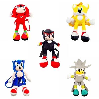 China Wholesale Cute Super Toy Soft Children's Sonic Gift Set Custom Sonic Fun Cartoon Character Plush Doll Stuffed Animals Plush Toys for sale