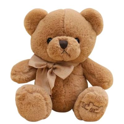 China Cute Red Heart Soft Plush Teddy Bear Stuffed Animal Toys Custom Made Wholesale Eco-Friendly Material for sale