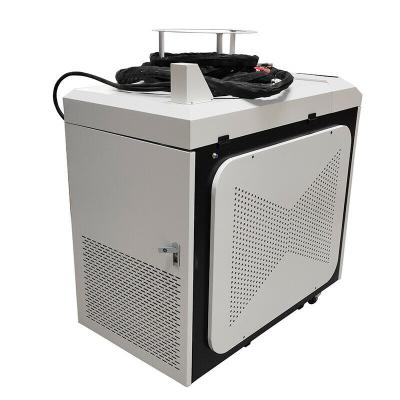 China 1000W Carbon Steel Laser Machine Metal Rust Oxide Paint Cleaning Graffiti Duck Remover for sale