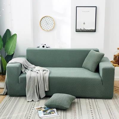 China Wholesale Simple Spandex Home Stretch Slipcover Elastic Protector Sofa Cover Household Decoration for sale