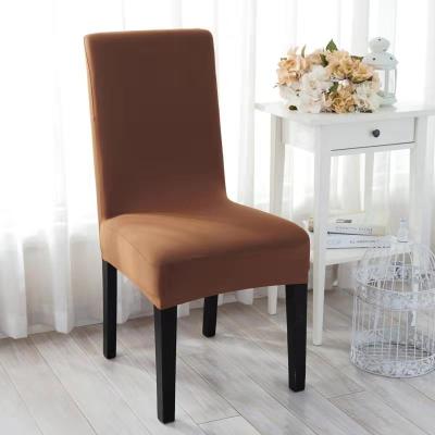 China Plain Cafe Hotel Half Wrapped Full Elastic Spandex Chair Cover for sale