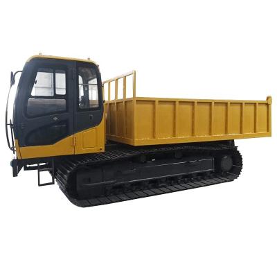 China Small Car Trailers Car Truck Mini Hauler Trailer Steel 4 Track Dumper - 6L for sale