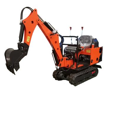 China Construction Material Shops Cheap Price Small Multifunctional Hydraulic Crawler Excavator 0.8 Ton Mini Digger for sale