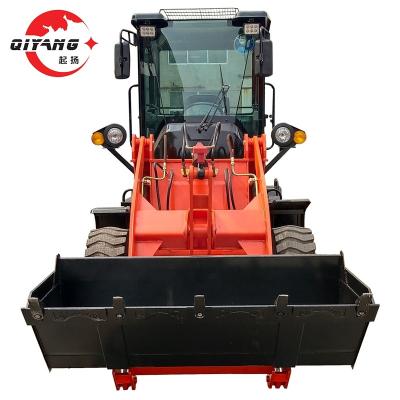 China Construction The 1.5 Ton Miniature CE Articulated Wheel Loader has a wide working range. The patented model is sold all over the world. for sale