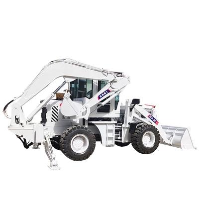 China Building material stores that the new 2.5 ton backhoe wheel backhoe loader works efficiently and are sold all over the world for sale