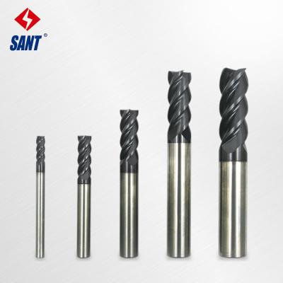 China China high quality and durable Carbide End Mills with four flute 50/75mm length for sale