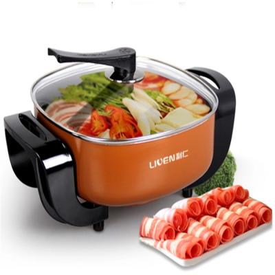 China Temperature Adjustable 5.5L Household Electric Universal Chafing Dish DHG-40FK for sale